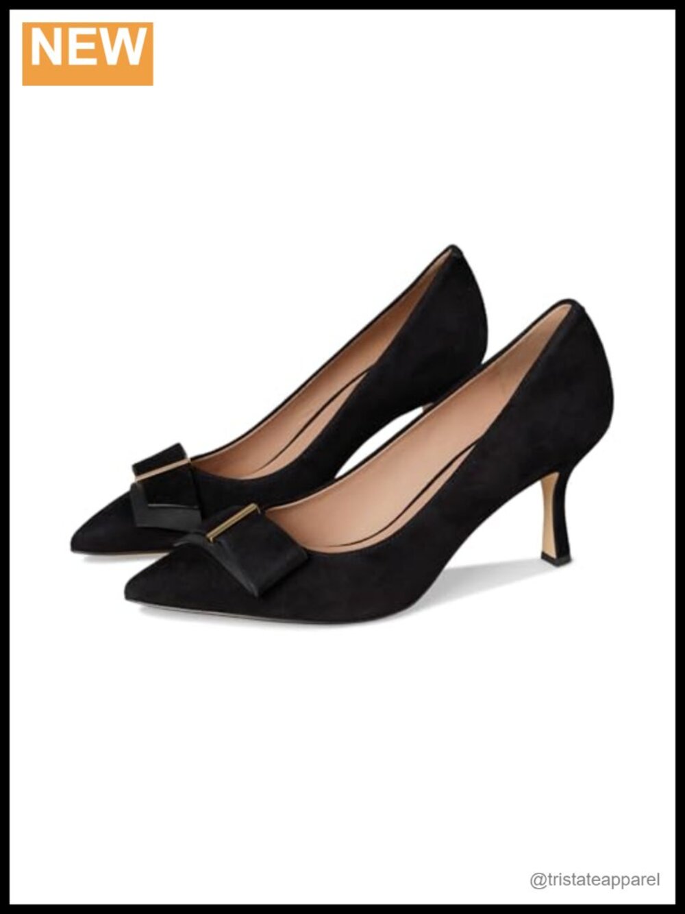 Felicia Bow High Heel Pumps with Leather and EVA Sole